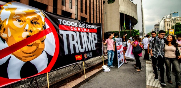 SP tem protesto contra Trump; veja manifestações ao redor do mundo - Cris Faga/Fox Press Photo/Estadão Conteúdo