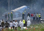 Avião cai em Cuba - Adalberto Roque/AFP