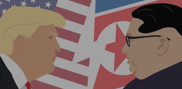 Cúpula histórica entre presidente dos EUA Donald Trump e o líder norte-coreano Kim Jong-un acontecerá às 9h da terça-feira em Singapura - BBC