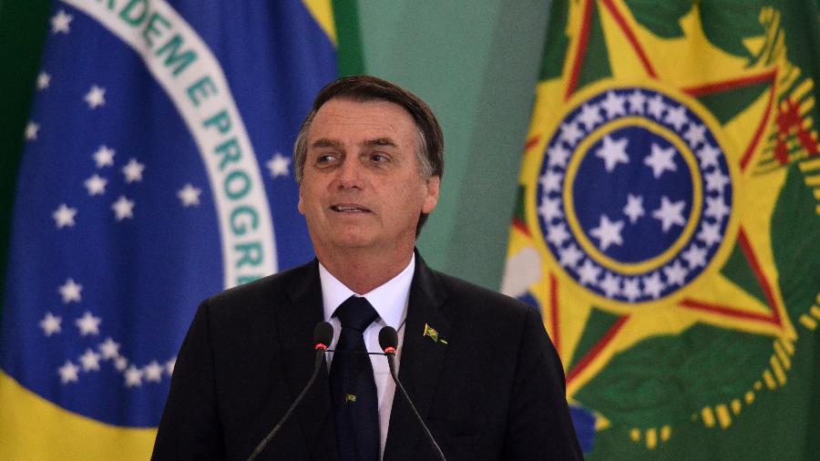 07.jan.2019 - O presidente Jair Bolsonaro - Renato Costa /Framephoto/Estadão Conteúdo