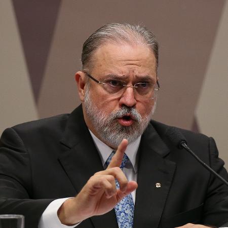 Augusto Aras durante sessão da CCJ no Senado - Pedro Ladeira/Folhapress, PODER
