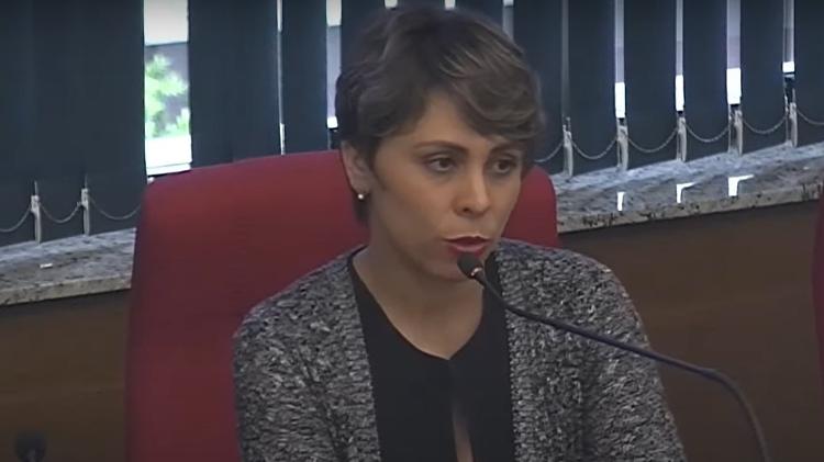 Delegada Denisse Ribeiro - Reprodução/TRF-4 - Reprodução/TRF-4