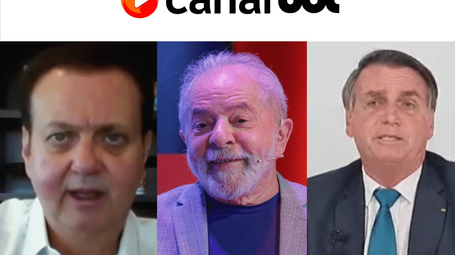 Canal UOL | UOL News: Kassab, Lula, Bolsonaro - UOL, Divulgação/Ricardo Stuckert, Reprodução/YouTube/Jair Bolsonaro