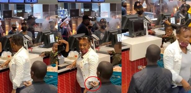 A man proposes to his wife in line at McDonald’s and ends up getting rejected