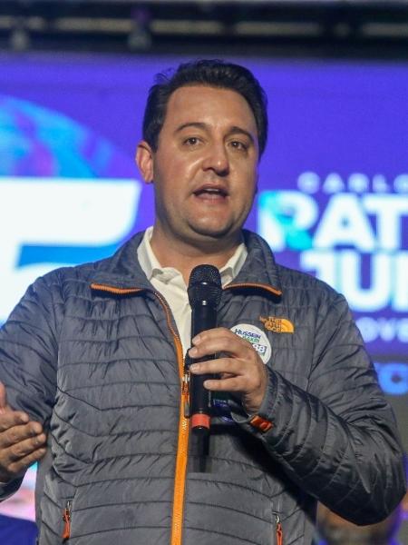Governador do Paraná, Ratinho Jr, se reelegeu no primeiro turno - Divulgação