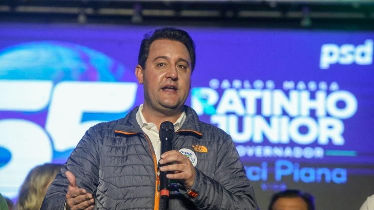 Ratinho Jr tem agenda de pr-candidato a presidente e viaja bastante pelo pas