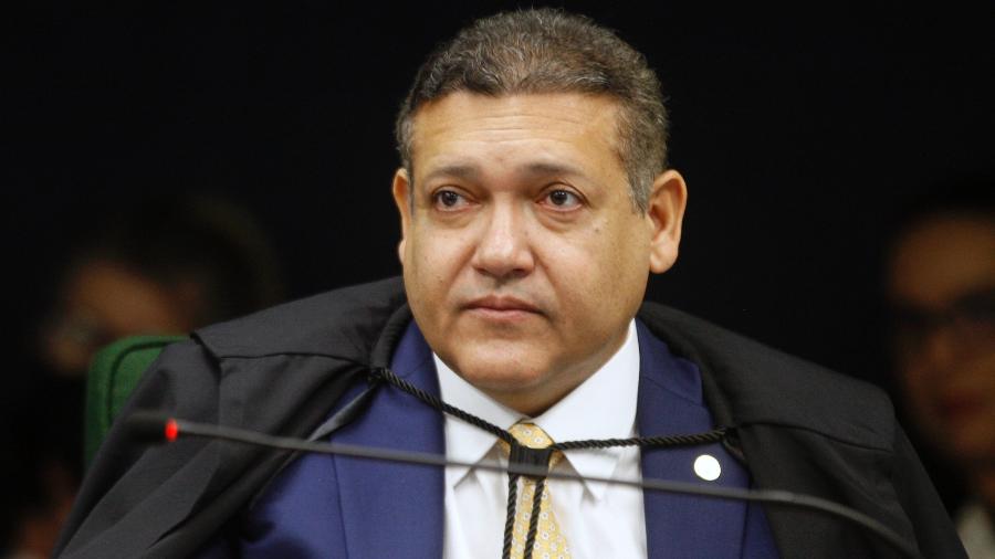 08.nov.2022 - O ministro Nunes Marques durante sessão da 2ª Turma do Supremo Tribunal Federal