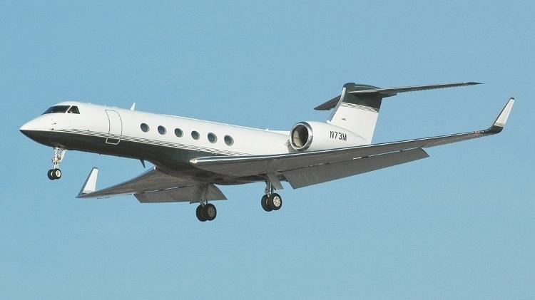 Gulfstream G-V, jato muito usado na aviação executiva, pode custar até R$ 60 milhões