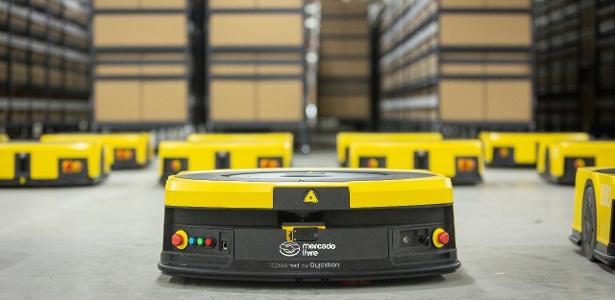 Robô do Mercado Livre trabalha 8 horas por dia e move até 20 mil compras