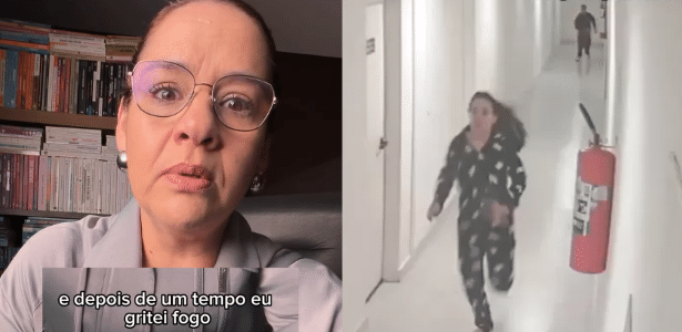 Só ajudaram após eu gritar fogo, diz vizinha de mulher que fugiu de estupro