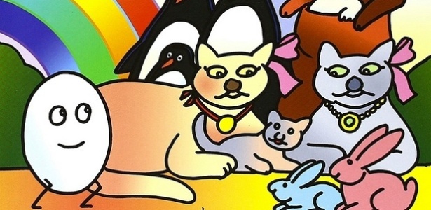 Alguns dos personagens do livro "Piccolo Uovo" - Facebook/Reprodução