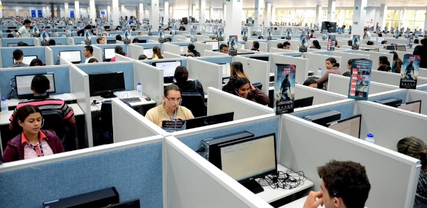 Sede da AeC, empresa de call center em Arapiraca (AL), que gerou 1.200 vagas neste ano  - Beto Macário/UOL
