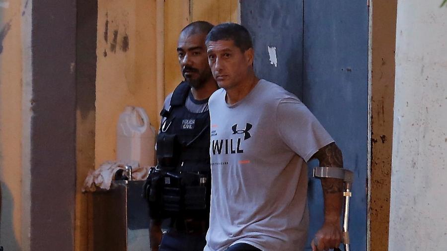 O policial militar Ronnie Lessa, acusado de matar Marielle Franco