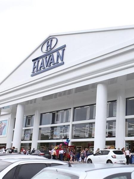 Fachada da loja da Havan de Porto Belo, Santa Catarina - Reprodução