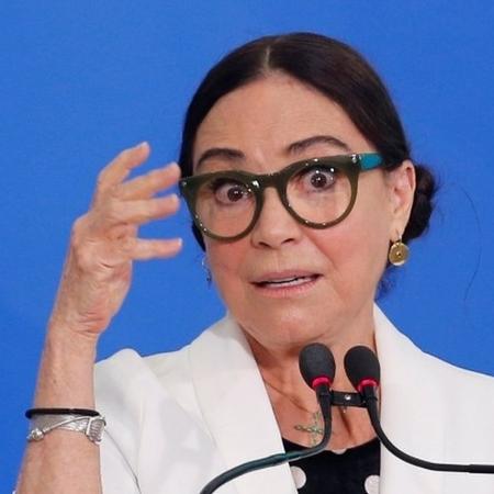 'Eu tinha uma boa imagem dela, mas parece que não está funcionando', diz Olavo sobre Regina Duarte como secretária de Cultura do governo federal - REUTERS/Adriano Machado