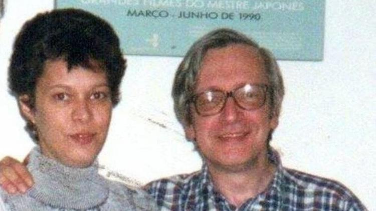 Heloisa de Carvalho e o pai, Olavo de Carvalho