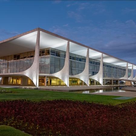 Palácio do Planalto; fachada do Palácio do Planalto - diegograndi/Getty Images