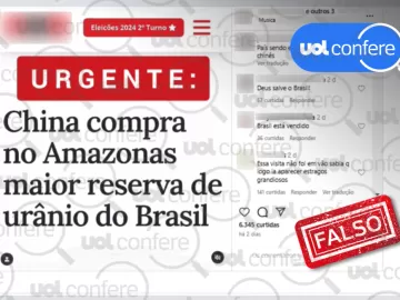 É falso que China comprou a maior reserva de urânio do Brasil