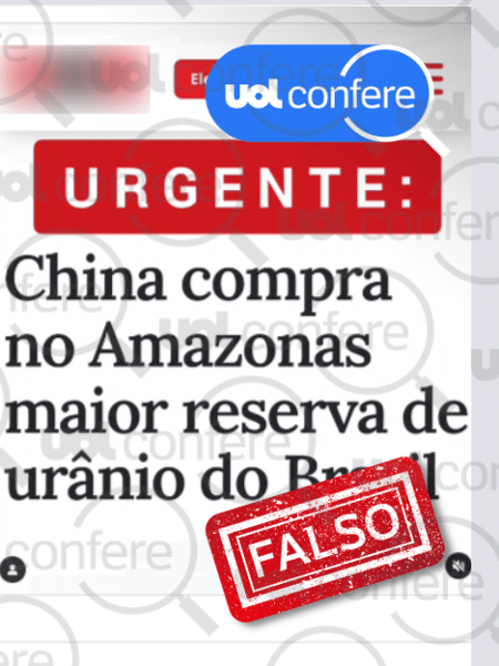 2.dez.2024 - Chineses compraram mina com estanho, e não a maior reserva de urânio do Brasil