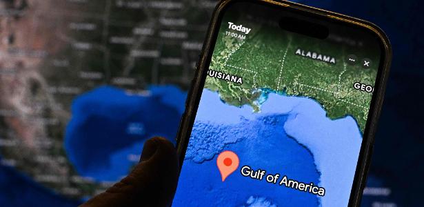 Apple segue Google e insere Golfo do México em seu app de mapas nos EUA