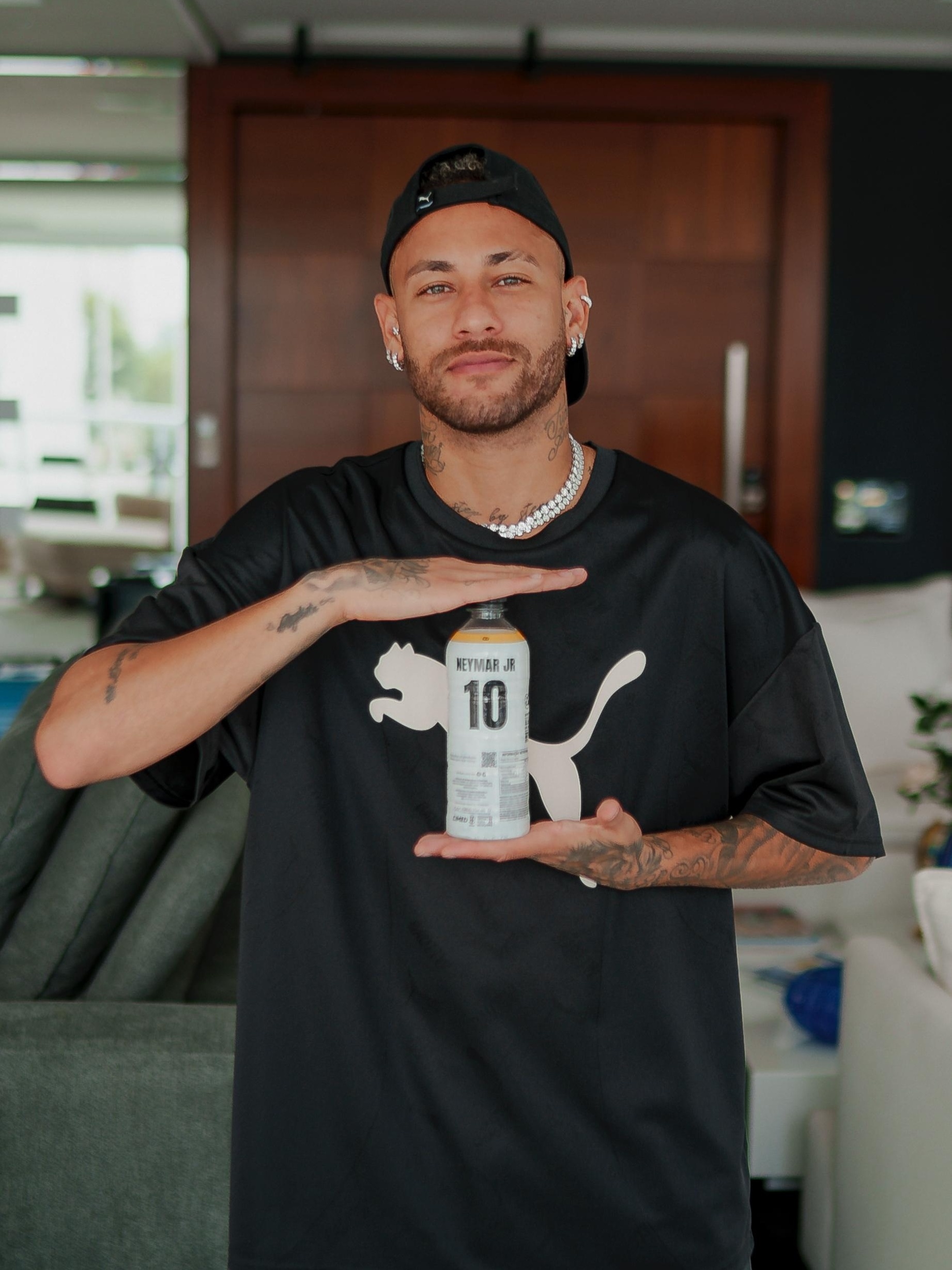 jagaimo【新品タグ付/2XL】2024ブラジル代表　Neymar Neymar será garoto propaganda de linha de isotônicos da Cimed