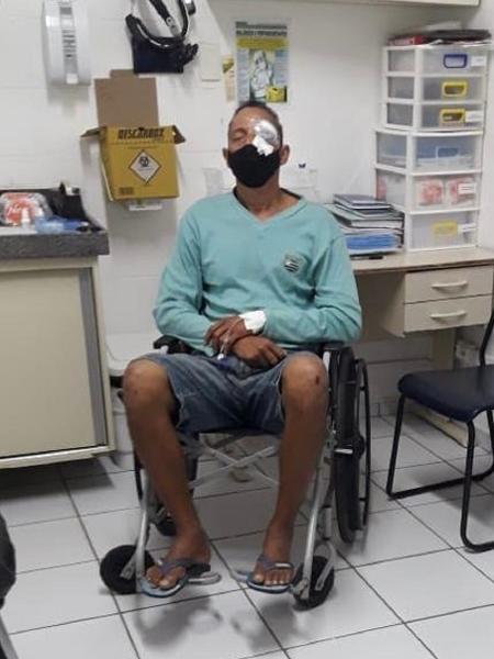 Daniel Campelo ficou cego após ser atingido em protesto no Recife  - Arquivo pessoal