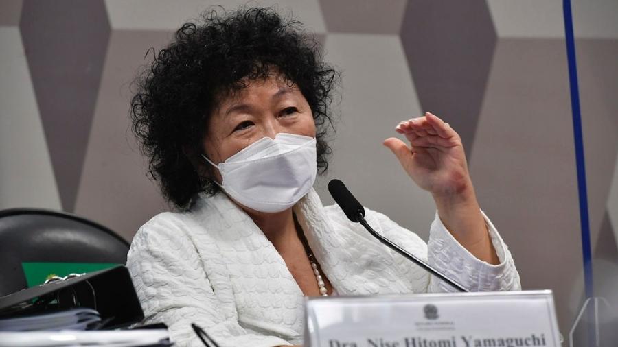 A médica oncologista Nise Yamaguchi prestou depoimentos no início de junho à CPI da Covid no Senado - Leopoldo Silva/Agência Senado