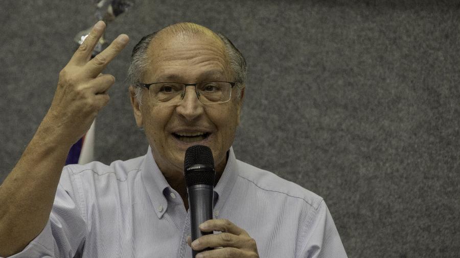 O ex-governador Geraldo Alckmin, participou de um encontrou fechado com presidentes de centrais sindicais - 25.set.2021 - Bruno Rocha/Estadão Conteúdo
