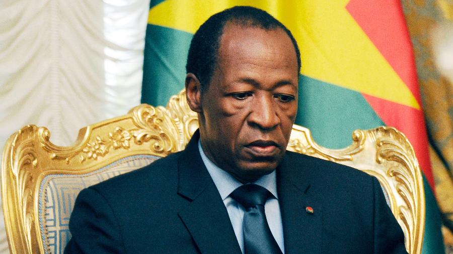 Ex-presidente de Burkina Faso, Blaise Compaoré, foi condenado à revelia - Sia Kambou/AFP