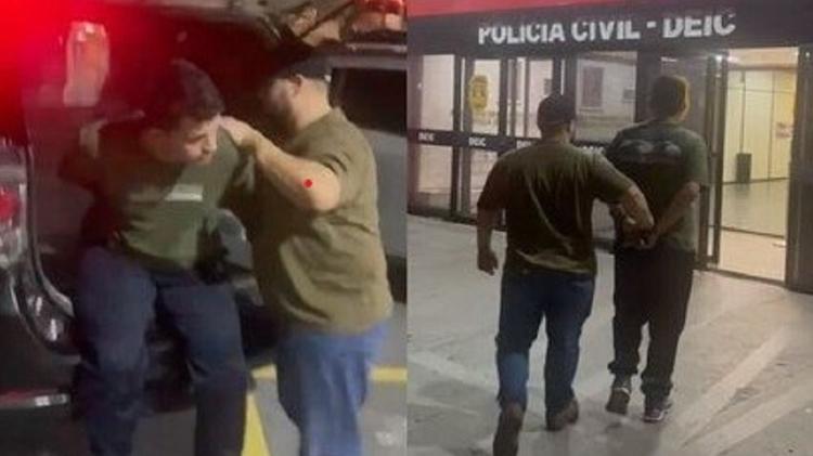 Gabriel Donadon Loureiro Pereira é preso pela Polícia Civil