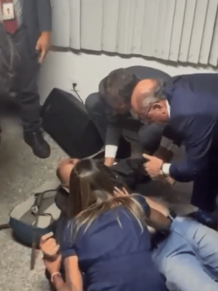Geraldo Alckmin ajudou um homem que desmaiou em evento em Manaus