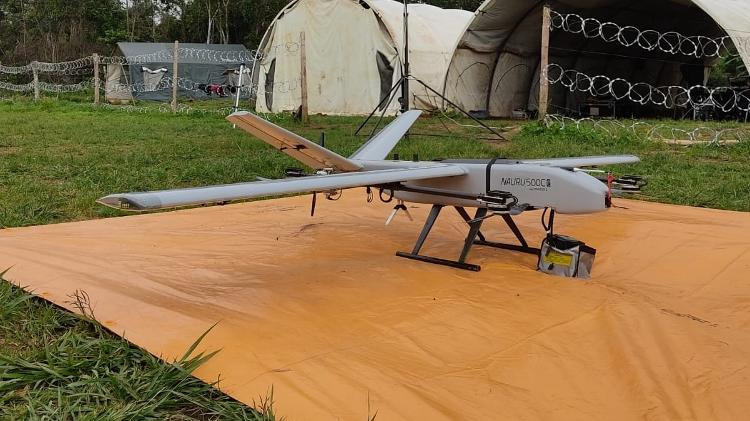 Drone Nauru 500 IC ISR é usado pelo Ministério da Defesa para monitorar áreas de garimpo