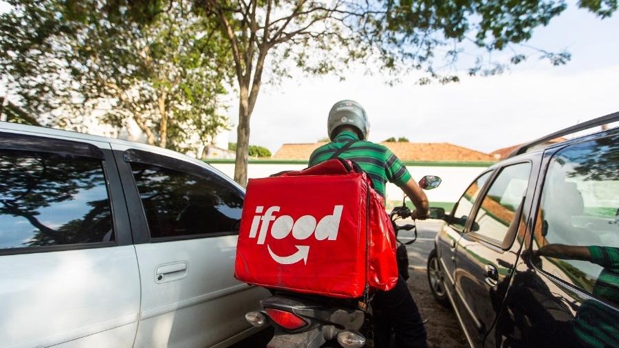 Ifood, entregador, bag - Ifood