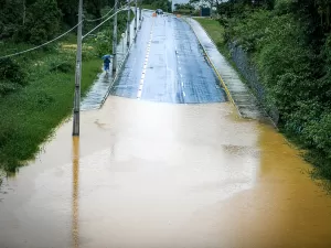 Chuvas fortes causam estragos em 14 cidades em SC, diz Defesa Civil