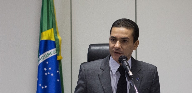 23.jun.2016 - O ministro Marcos Pereira comanda reunião em Brasília - Washington Costa/Mdic