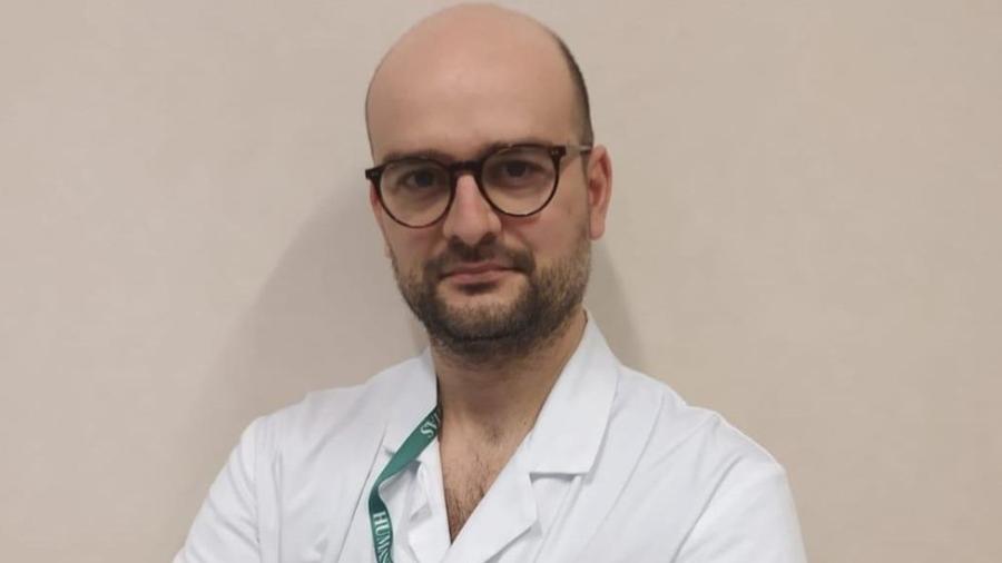 Antonio Messina trabalha na UTI de um hospital em Milão - Antonio Messina