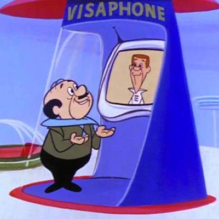 Os Jetsons - vídeochamada - Reprodução/Hanna-Barbera - Reprodução/Hanna-Barbera