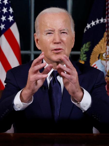 Biden disse ter discutido com Netanyahu como o país deve operar de acordo com as leis da guerra