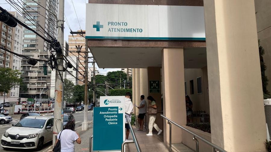 Hospital Alvorada Moema: espera de 4 horas no pronto-atendimento  - Ana Luiza Cardoso - 17.abr.2024 / UOL