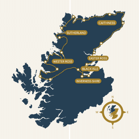 Trajeto da estrada começa e termina na mesma cidade