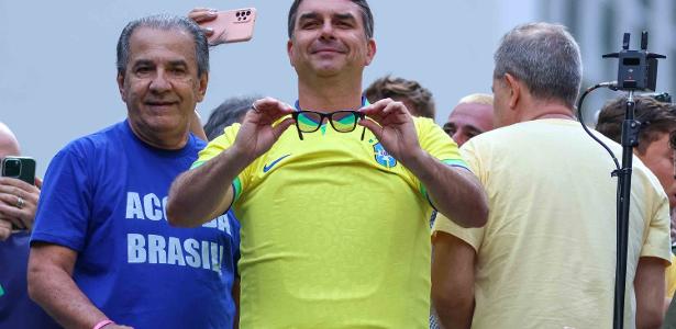 Na Paulista, Flávio testa bolsonarismo 'light'