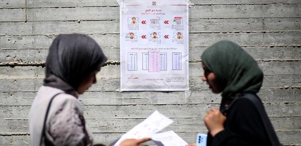 Palestinos votam nas primeiras eleições desde o início da guerra em Gaza