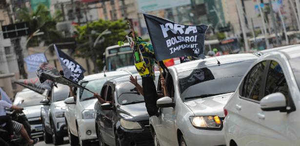 Carreatas pelo país fazem protesto pedindo impeachment de Bolsonaro