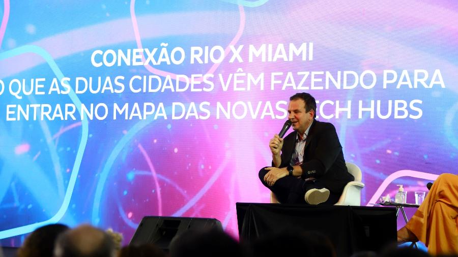 O prefeito Eduardo Paes (PSD) informou que o Rio estudar dar desconto para quem pagar IPTU com bitcoin - Prefeitura do Rio/Divulgação