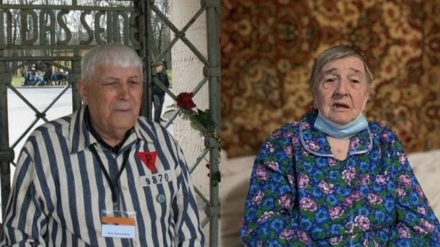 Vanda Semyonovna Obiedkova e Boris Romantschenko, sobreviventes do Holocausto que morreram na guerra da Ucrânia - Reprodução