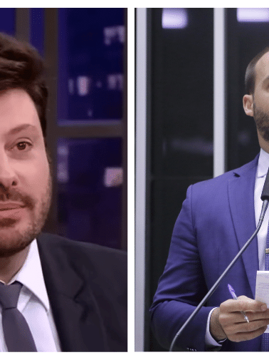 Danilo Gentili critica Eduardo Bolsonaro por ida ao Catar: 'Vagabundo