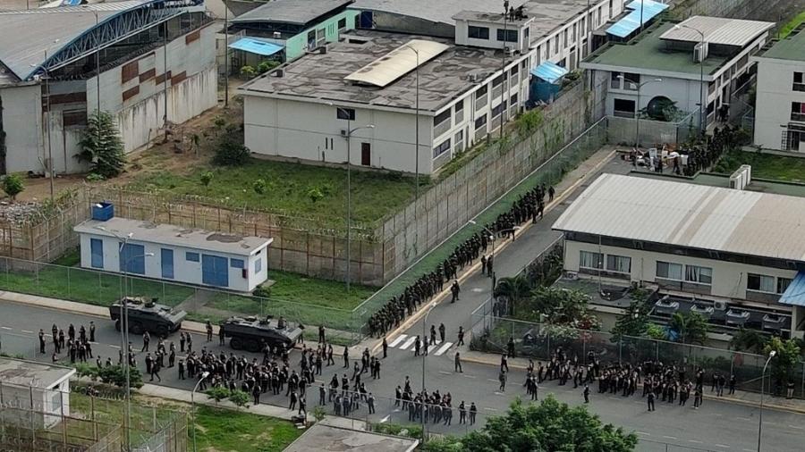 Complexo prisional em Guayaquil, Equador