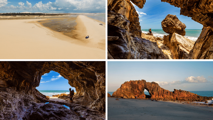 Imagens do Parque Nacional de Jericoacoara