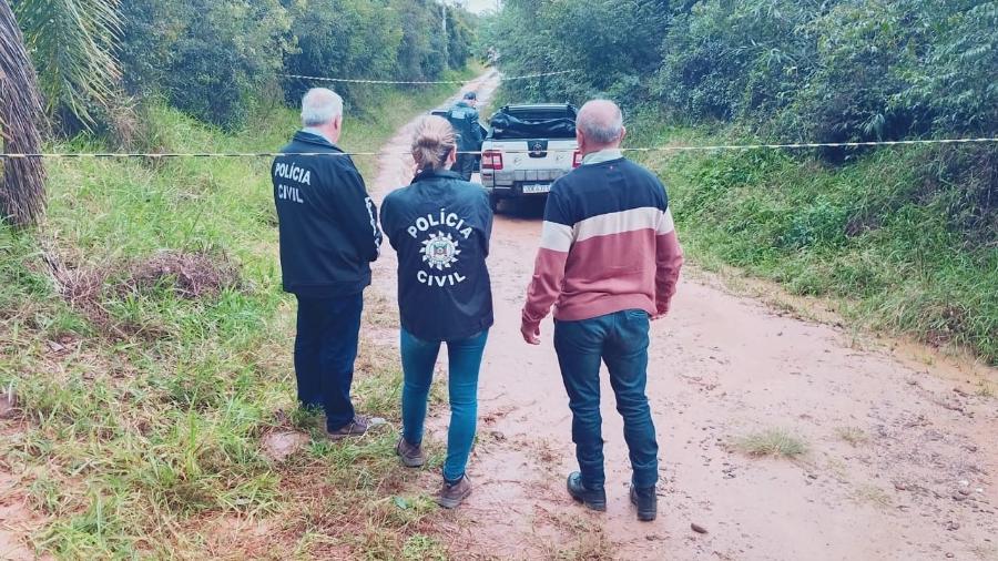 Indiciada ontem pela Polícia Civil, mandante da morte da vereadora Elisane Rodrigues dos Santos, de Formigueiro (RS), foi presa hoje Indiciada ontem pela Polícia Civil, mandante da morte da vereadora Elisane Rodrigues dos Santos, de Formigueiro (RS), foi presa hoje