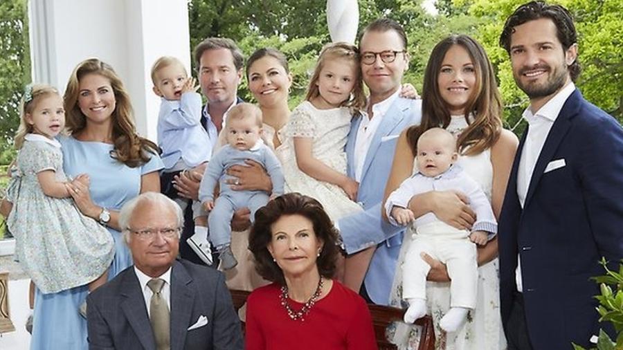 Anúncio marca mudança na imagem pública da Casa Real sueca - Royal Court of Sweden/BBC